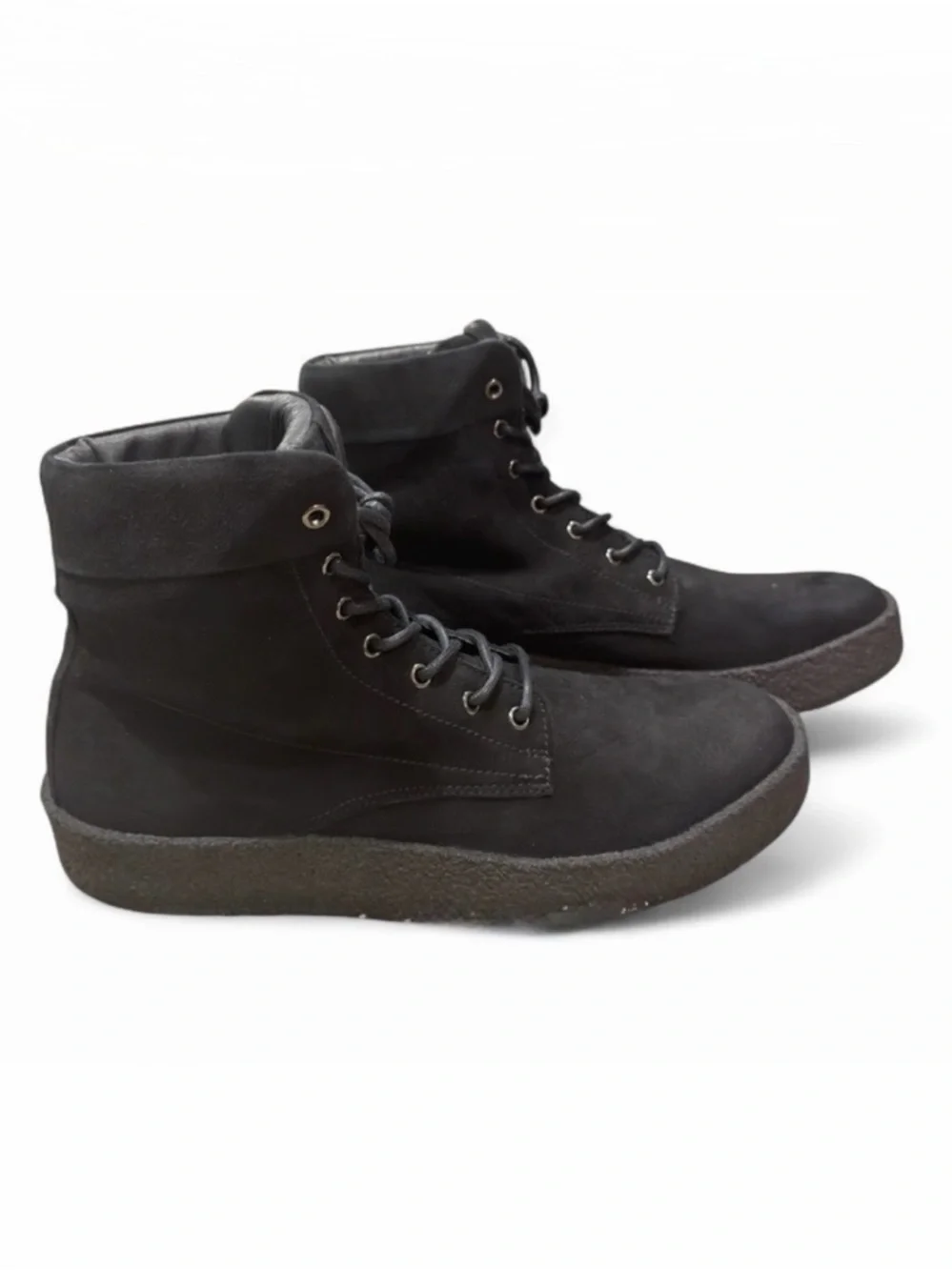 AllSaints ‘Kip’ Suede Hi-Top Lace-Up Boots Size US Men’s 10